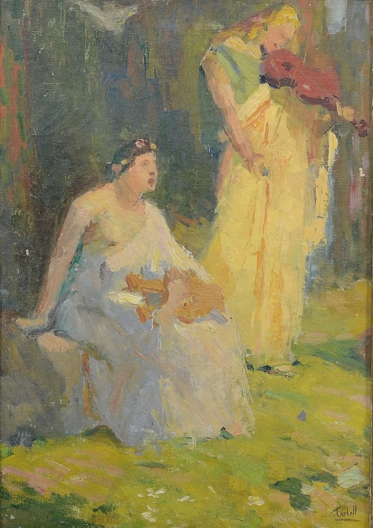 Edmund Tarbell - Due muse